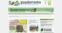 Desktop Screenshot of guadarramanoticias.com